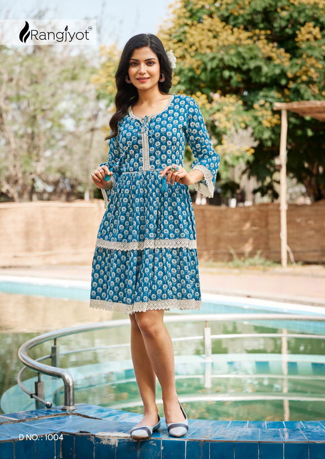 Asmita By Rangjyot Designer Kurti Catalog